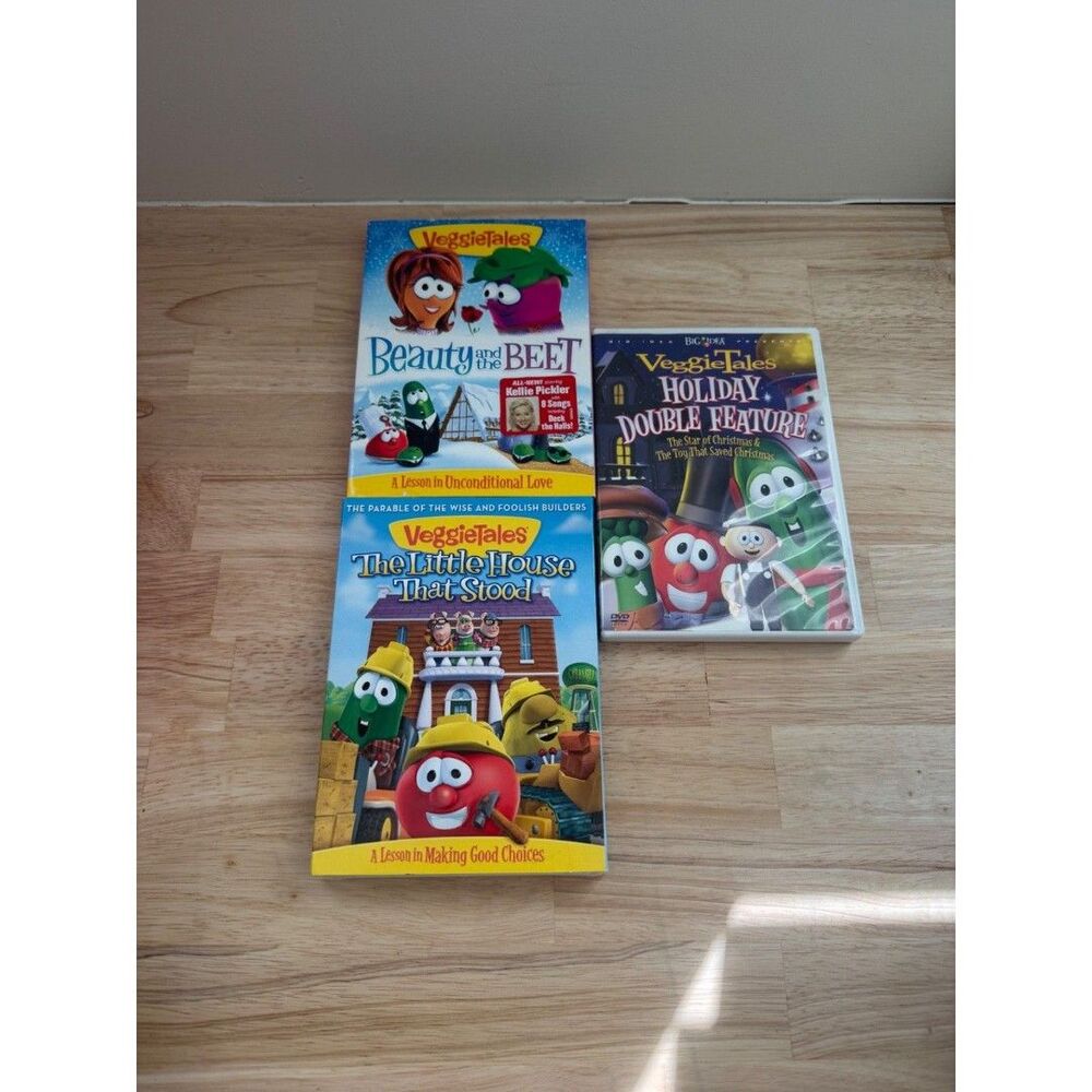 VeggieTales 3 MOVIE LOT!!!! - 1 Sealed!